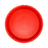 Soucoupe Ronde Ondulée Terracotta 42,5cm