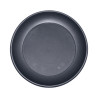 Soucoupe ronde gris anthracite 30cm