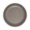 Soucoupe ronde taupe 30cm