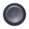 Soucoupe ronde gris anthracite 34cm