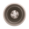 Pot rond taupe 10L