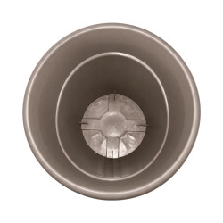 Pot rond taupe 3L