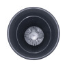 Pot rond gris anthracite 3L