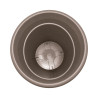 Pot rond taupe 2L