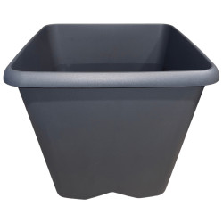 5. Pot carré gris 35,6 L