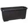 Jardinière rectangulaire haute 70cm – Noir
