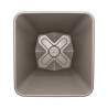 Pot carré taupe 8.6L