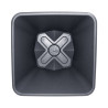 Pot carré gris anthracite 4.3L