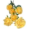 P11-2 Tige 6 Roses - Jaune