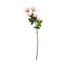 Tige de 6 Roses Vieux Rose Artificielles