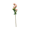 Tige de 6 Roses Beige Clair Artificielles