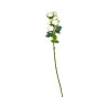 Tige de 6 Roses Blanches Artificielles