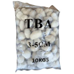 Galet Blanc Glossy 3-5cm - 10kgs