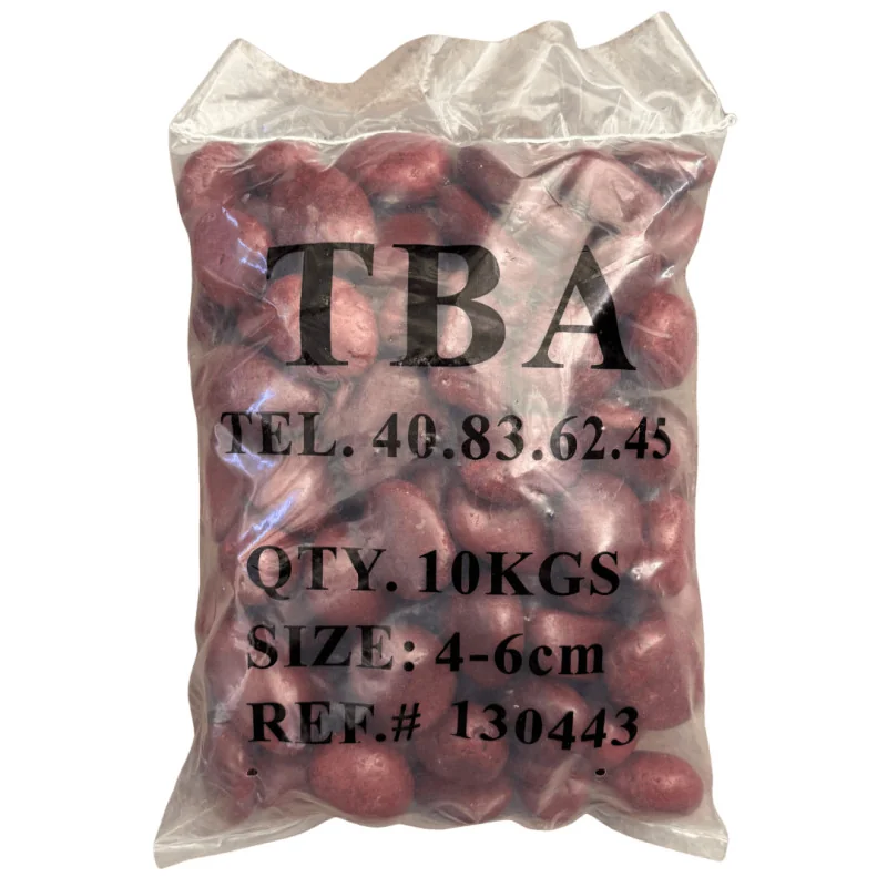 Galet Rouge Glossy 4-6cm