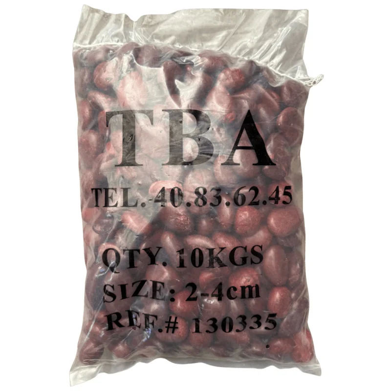 Galet Rouge Glossy 2-4cm