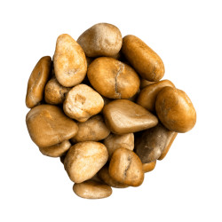 Galet marron glossy 4-6cm 10kg