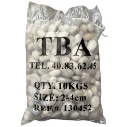 Galet Blanc-Jaune 2-4cm