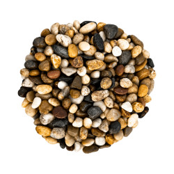 Galet mixte glossy 0.8-1.2cm 10kg