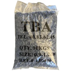 Galet noir glossy 0.9-1.2cm