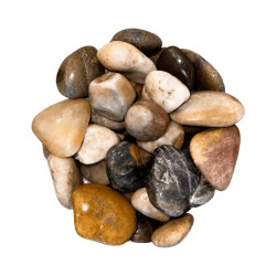 Galet mixte glossy 4-6cm 10kg