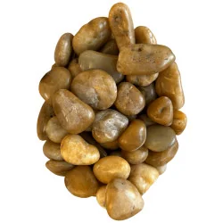 Galet Marron Glossy 2-4cm