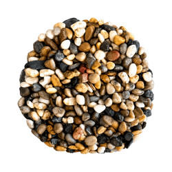 Galet mixte glossy 0.5-1cm 10kg
