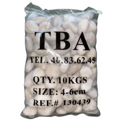 Galet Blanc Glossy 4-6cm