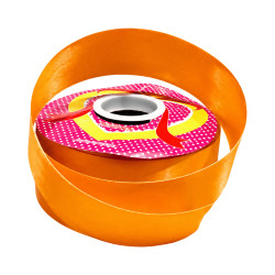 Ruban Satin Orange – 3 cm × 20 m