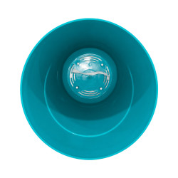 Pot Vert turquoise avec sous-plat 3,7L
