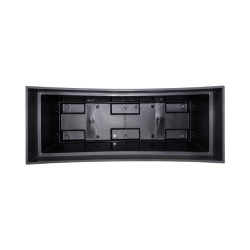 Jardinière rectangulaire Gris anthracite 10L