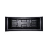 Jardinière rectangulaire Gris anthracite 10L