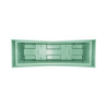 Jardinière rectangulaire verte 13L