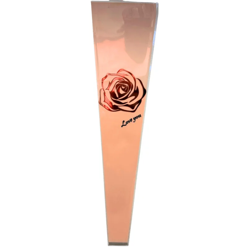 Cône love you rose (L:12cm)