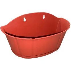 Jardinière Murale Rouge 31,5cm