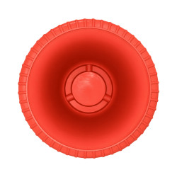 Pot Rond Décor Classique Rouge 29,8L