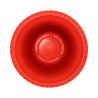 Pot Rond Décor Classique Rouge 43,6L