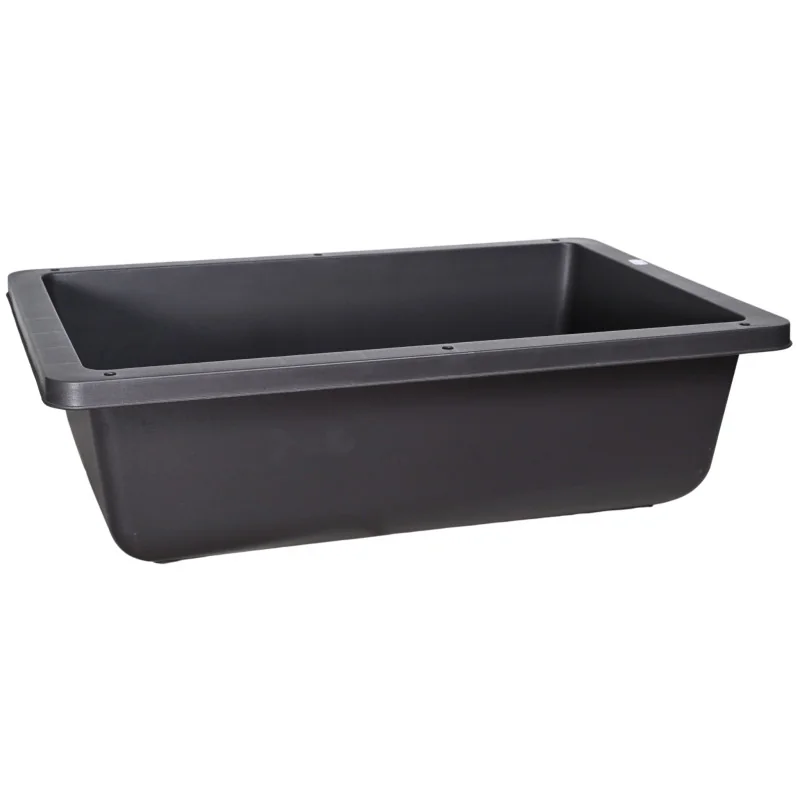 Jardinière rectangulaire 67L sans trou