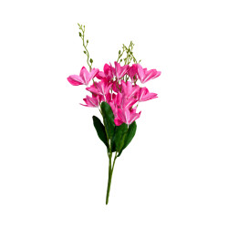 Branche Magnolia Rose Foncé Artificielle