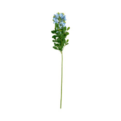 Fleur Artificielle Bleue sur Tige
