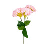 Hortensia Artificiel Rose Clair à Grosses Fleurs