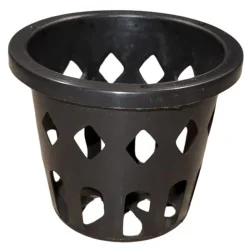 Pot orchidée ajouré rond 10cm