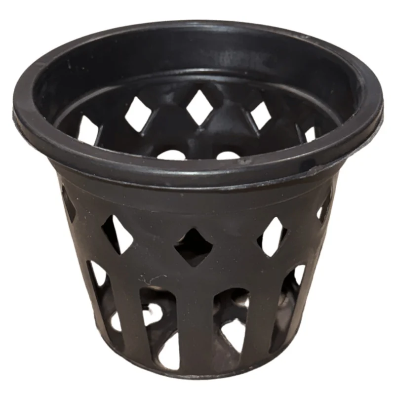 Pot orchidée ajouré rond 11,5cm