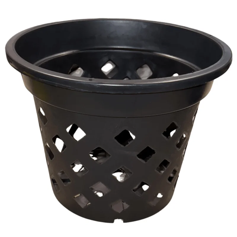 Pot orchidée ajouré rond 12''