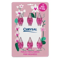 Chrysal Perles Fertilisantes pour Orchidées (6 pièces)