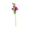 Tige mini roses artificielles rose fuchsia