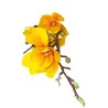 Branche magnolia artificiel jaune