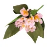 Branche de frangipanier (plumeria) artificiel