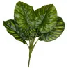 Feuillage artificiel Calathea rayée – Vert & vert clair