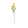 Œillet Artificiel Jaune sur Tige