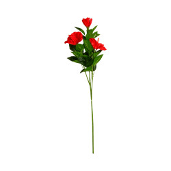 Branche de Aute Artificielle Rouge – Longue Tige